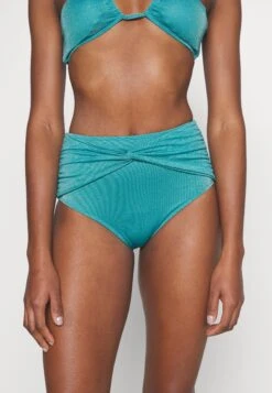 ESPRIT Yalong Beach High Waist Brief - Bas De Bikini - Teal Blue