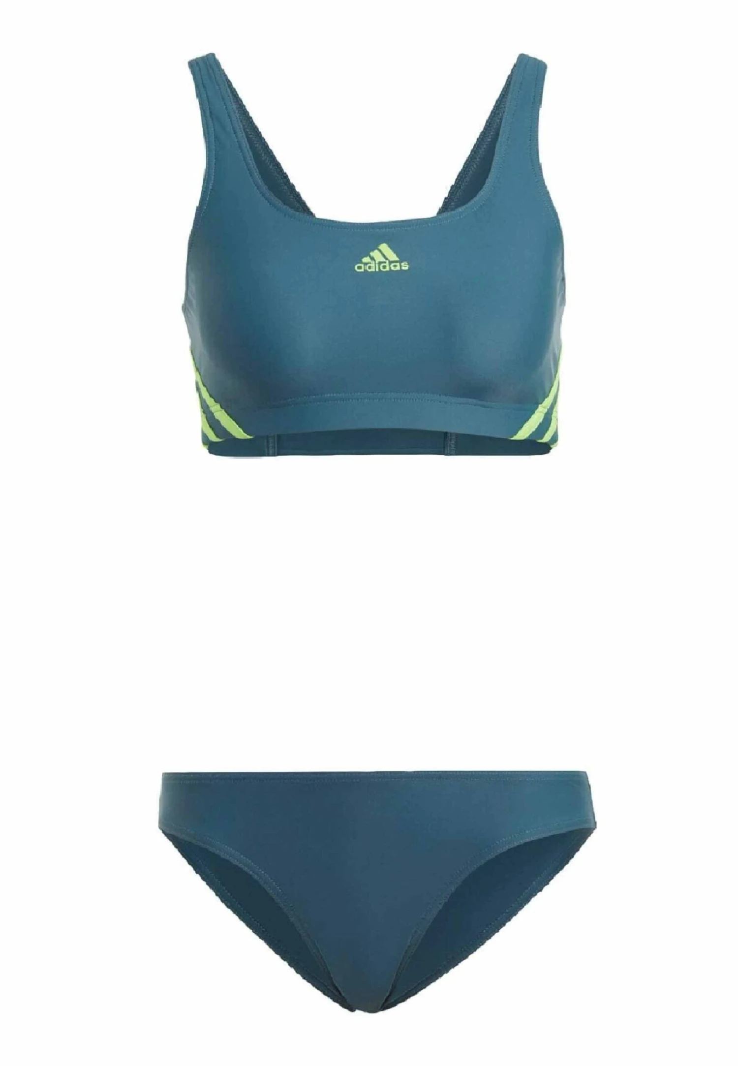 Adidas Sportswear 3-Stripes - Bikini - Arctic Night Lucid Lime – Image 6