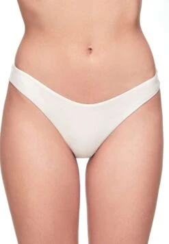 Oysho U-Cut Brazilian - Bas De Bikini - White