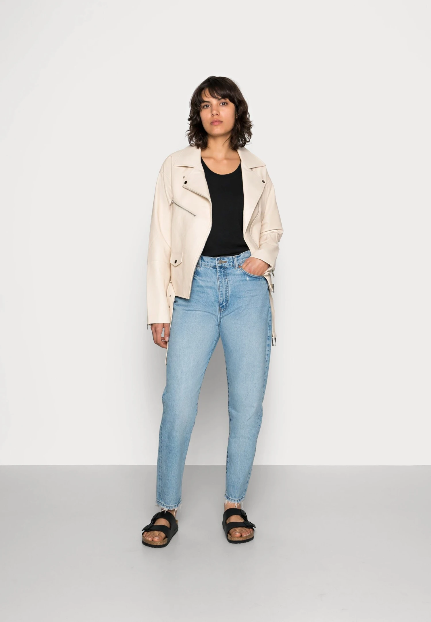 American Vintage Jacksonville Round Neck - T-Shirt Basique - Noir â Image 2