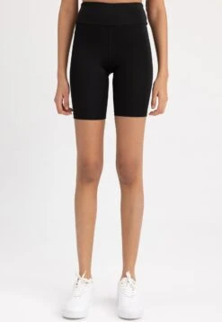 DeFacto Biker - Short - Black