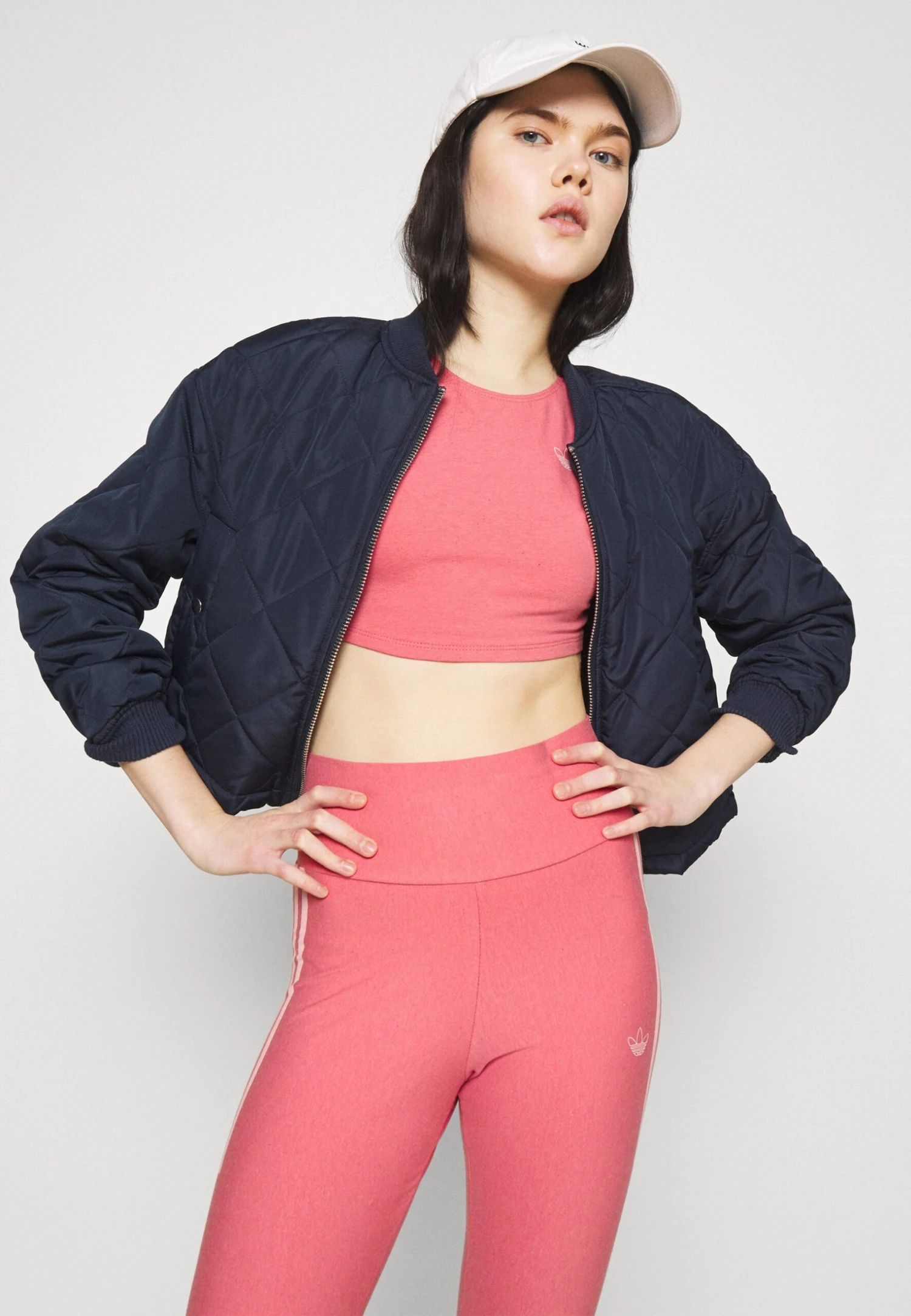 Adidas Originals Bra - Débardeur - Hazy Rose Melange/White – Image 5