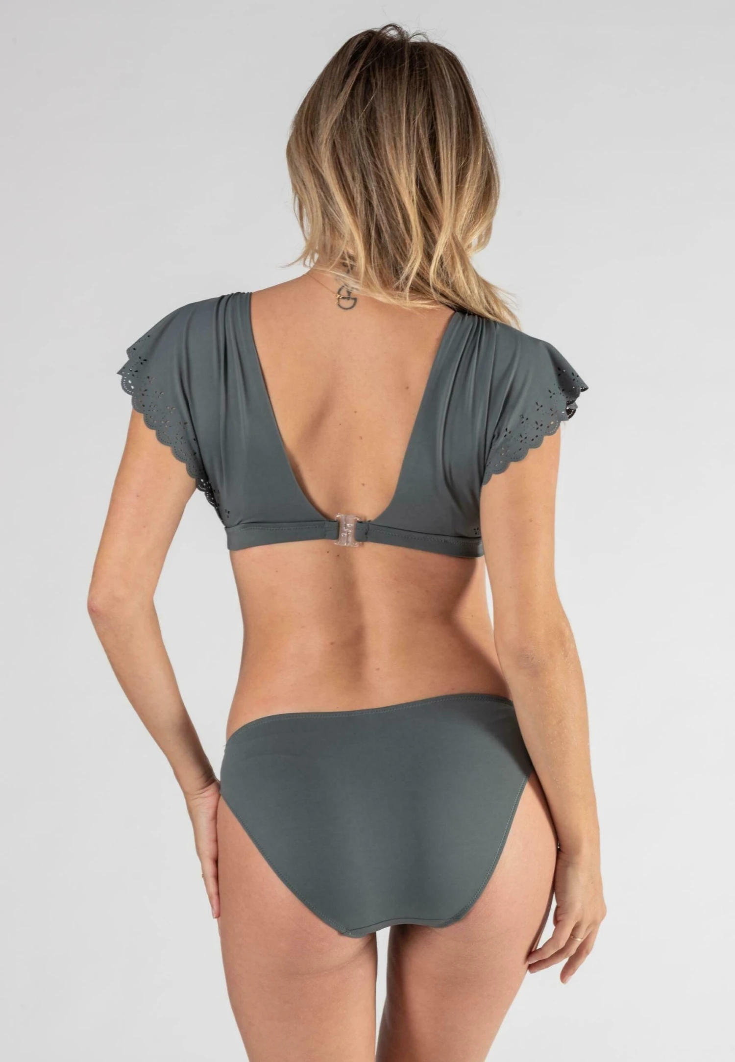 Cache Coeur Bloom - Bikini - Kaki – Image 3