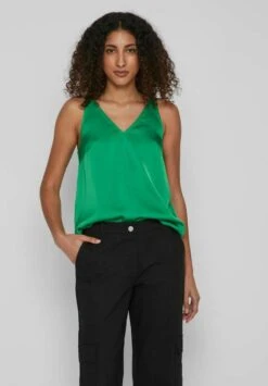Vila V-Ausschnitt - Débardeur - Green Bee