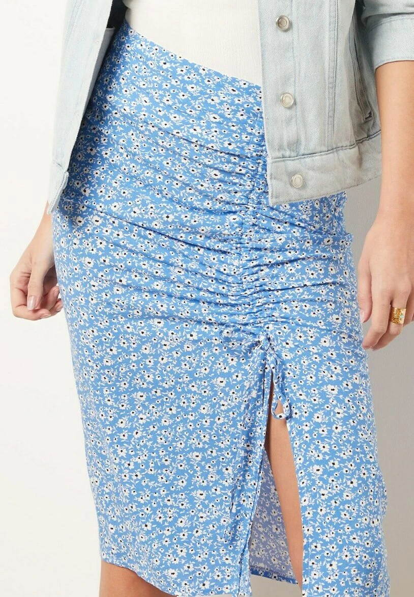 ETAM Costa - Jupe Crayon - Bleu â Image 4