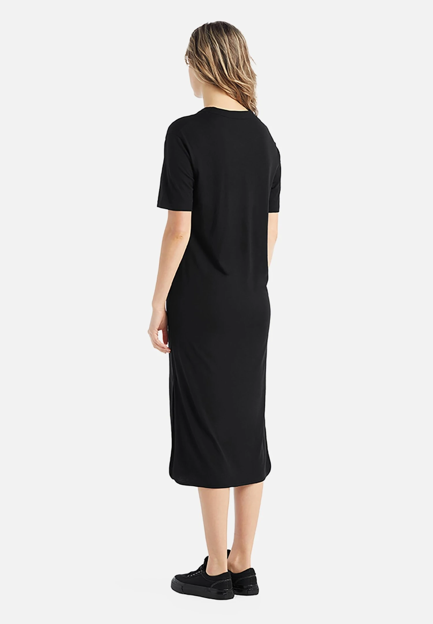 Icebreaker Merino Granary Tee - Robe En Jersey - Black – Image 2