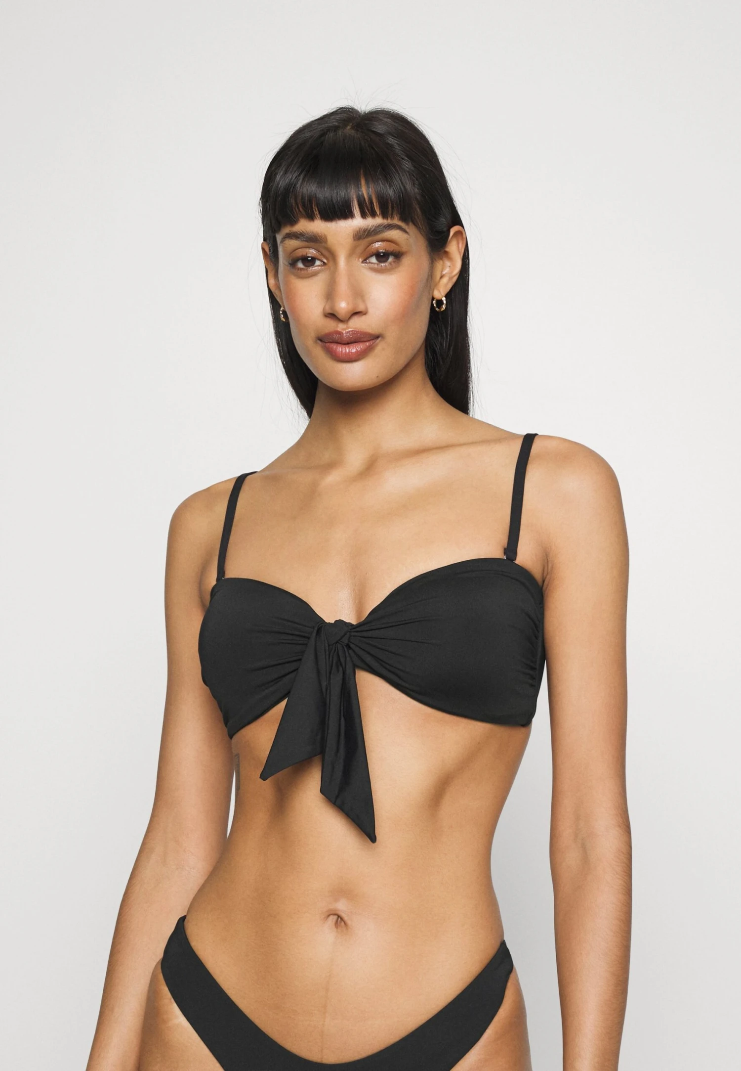 Seafolly Collective Twist Tie Front Bandeau - Haut De Bikini - Black â Image 3