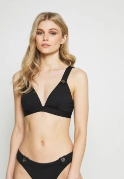Seafolly Active Fixed Buttons - Haut De Bikini - Black