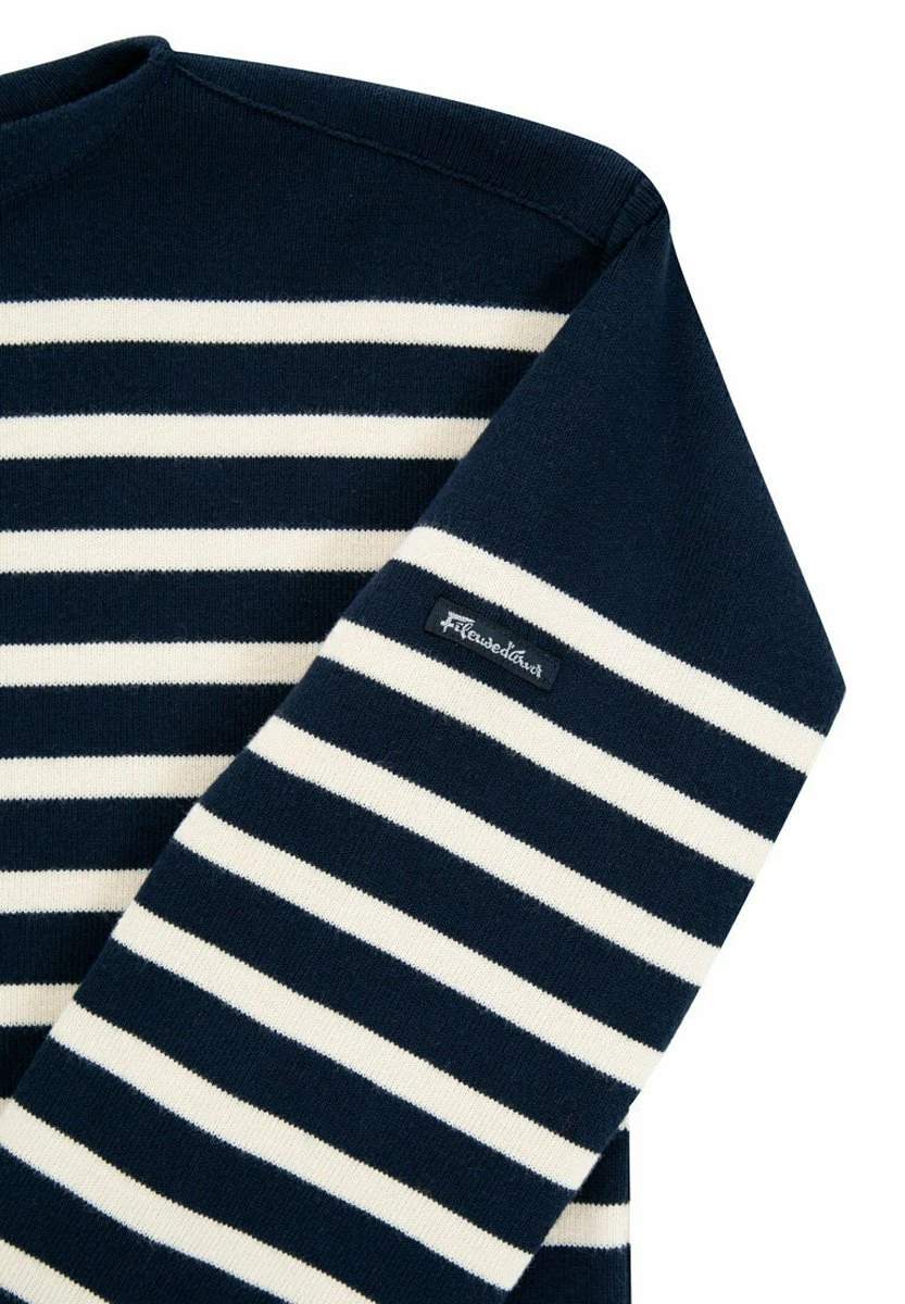 Armor-Lux Brest Marinière - T-Shirt À Manches Longues - Rich Navy Nature – Image 5