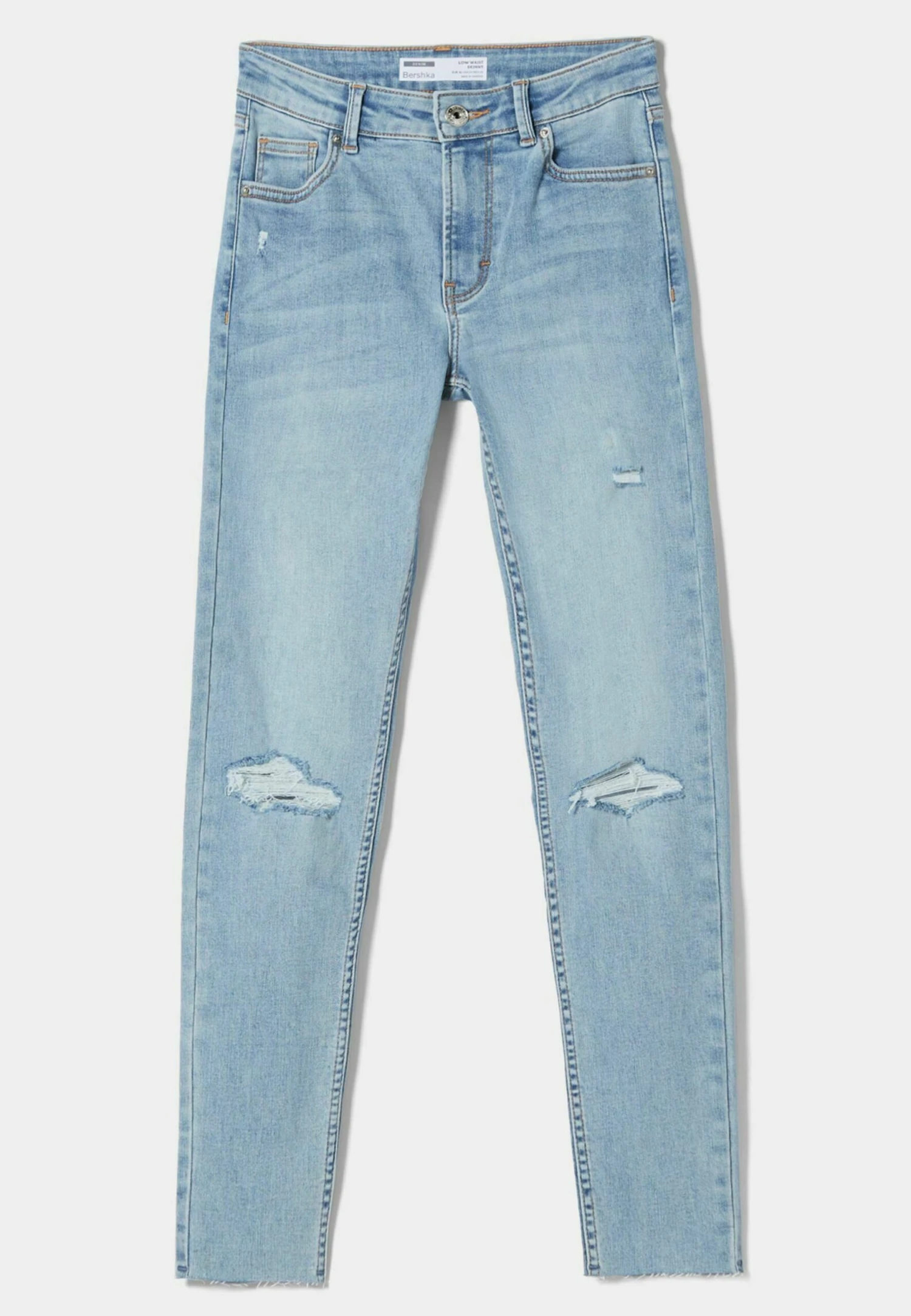 BERSHKA Vintage - Jeans Skinny - Light Blue Denim â Image 4