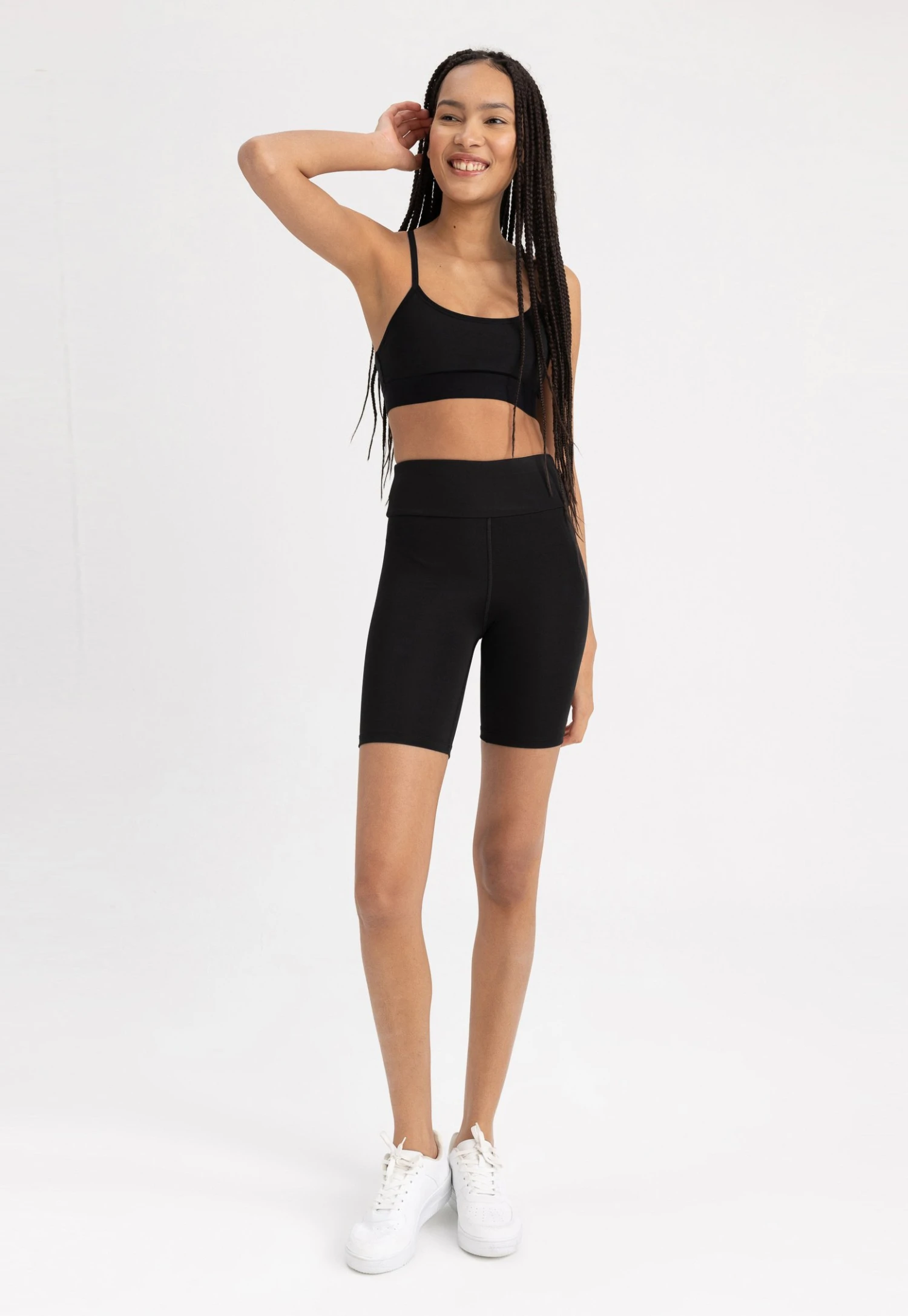 DeFacto Biker - Short - Black â Image 2