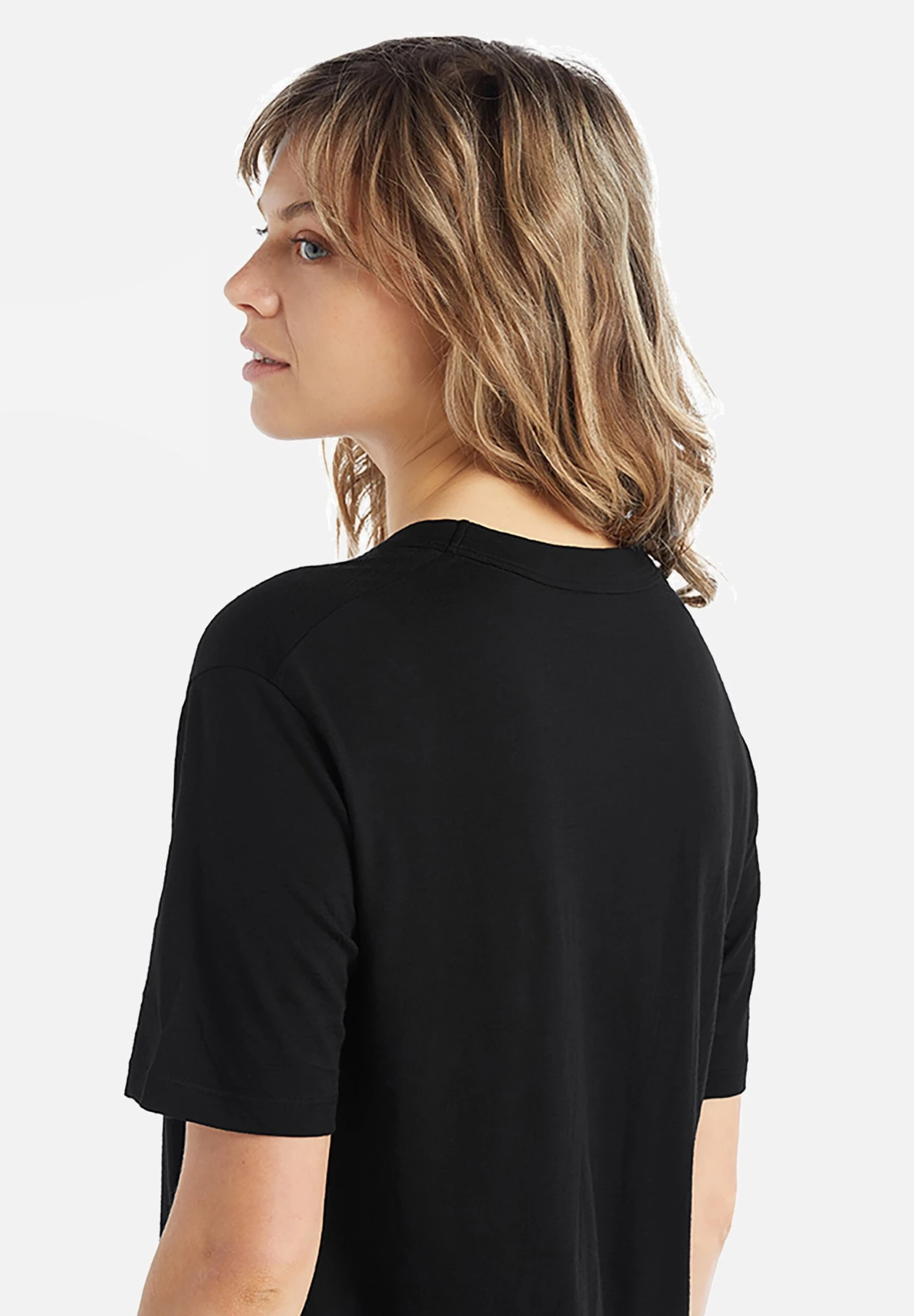 Icebreaker Merino Granary Tee - Robe En Jersey - Black – Image 4