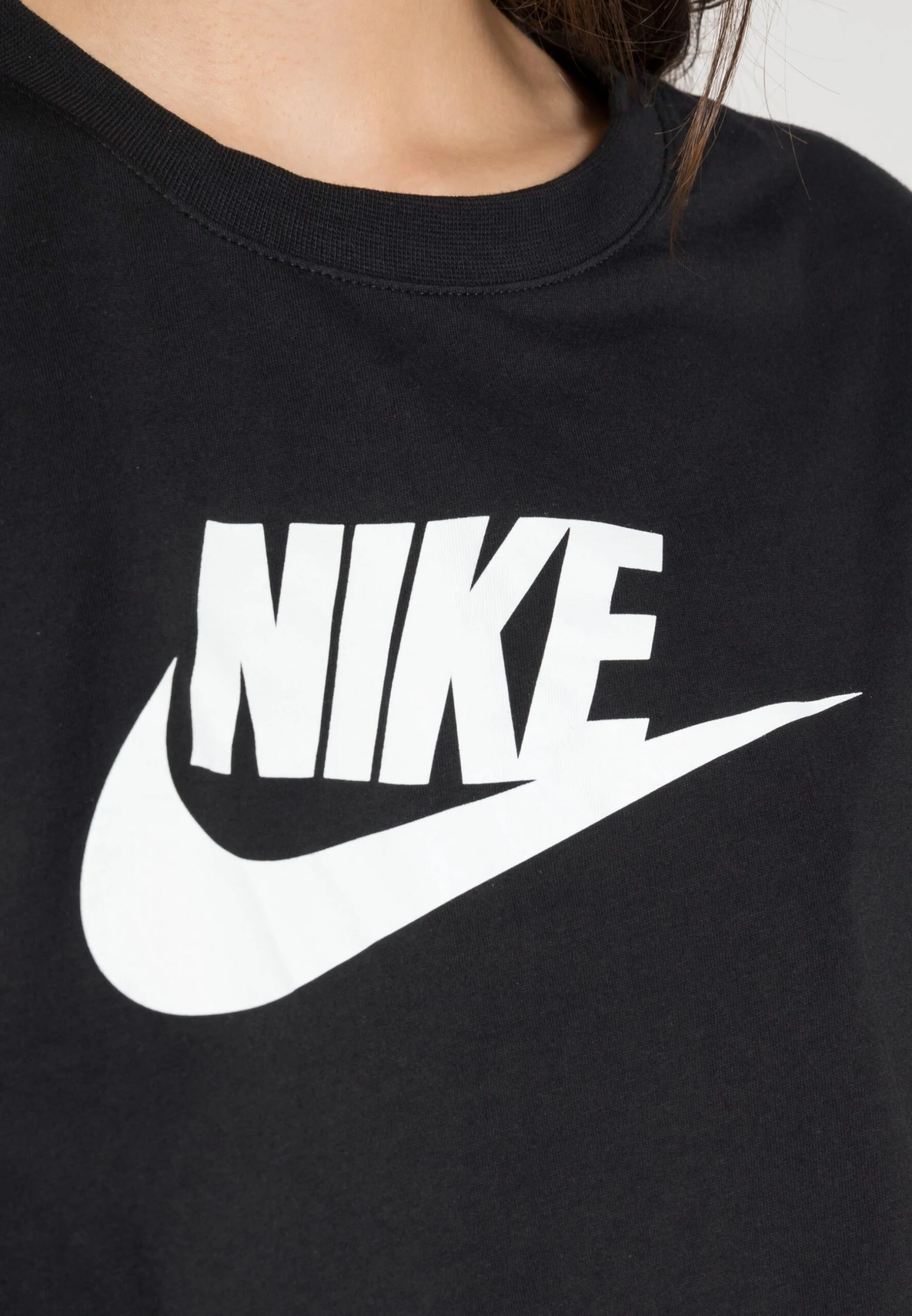 Nike Sportswear Tee - T-Shirt ImprimĂ© - Black/White â Image 5