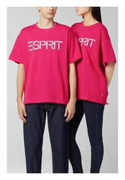 ESPRIT T-Shirt Imprimé - Pink Fuchsia