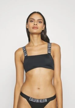 Calvin Klein Swimwear Intense Power Bandeau - Haut De Bikini - Black