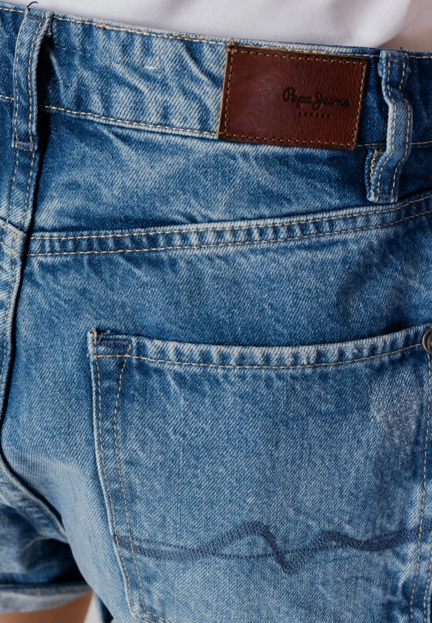 Pepe Jeans Suzie Pl801003Wu3 - Short En Jean - Denim â Image 4