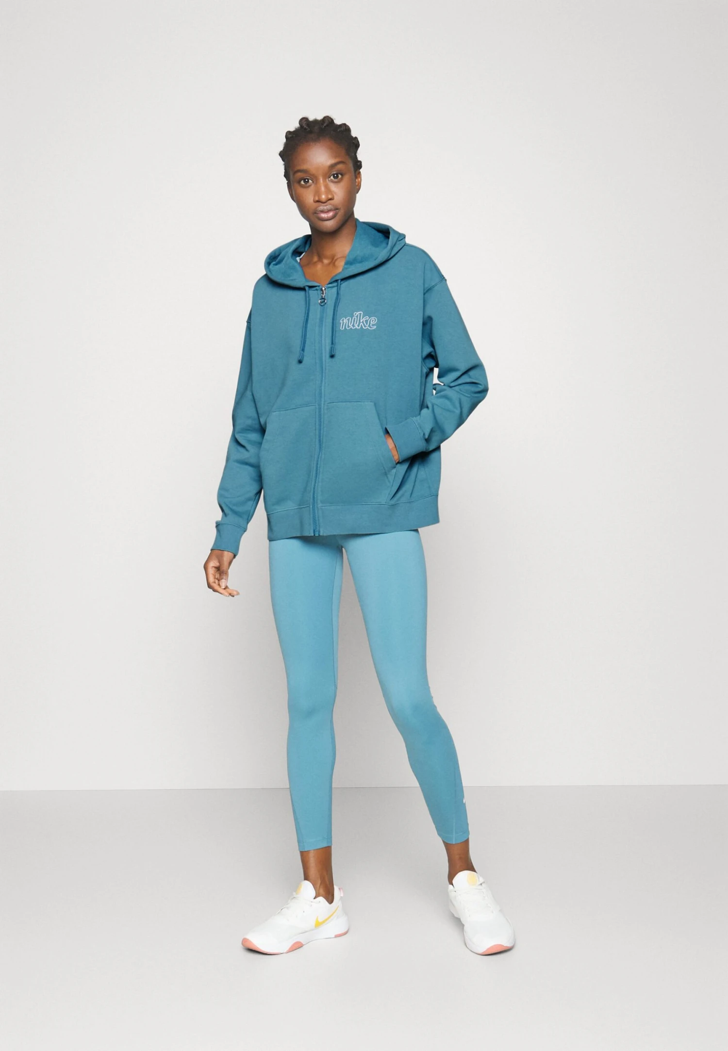 Nike Performance Sweat ZippĂ© - Noise Aqua/(White) â Image 2