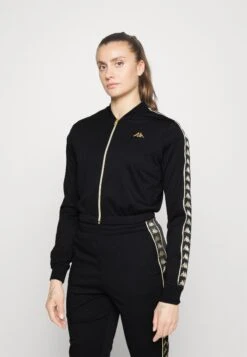 Kappa Tracksuit Jacket - Veste De Survêtement - Caviar