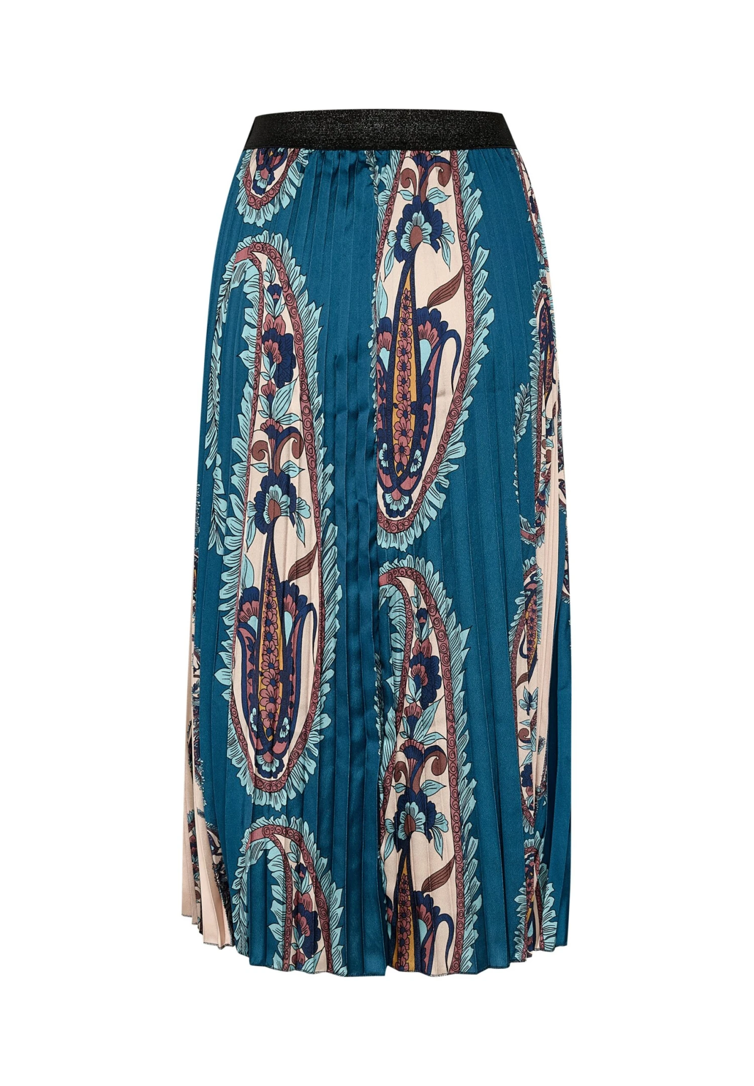 Cream Crdona - Jupe PlissĂ©e - Petrol Paisley â Image 6