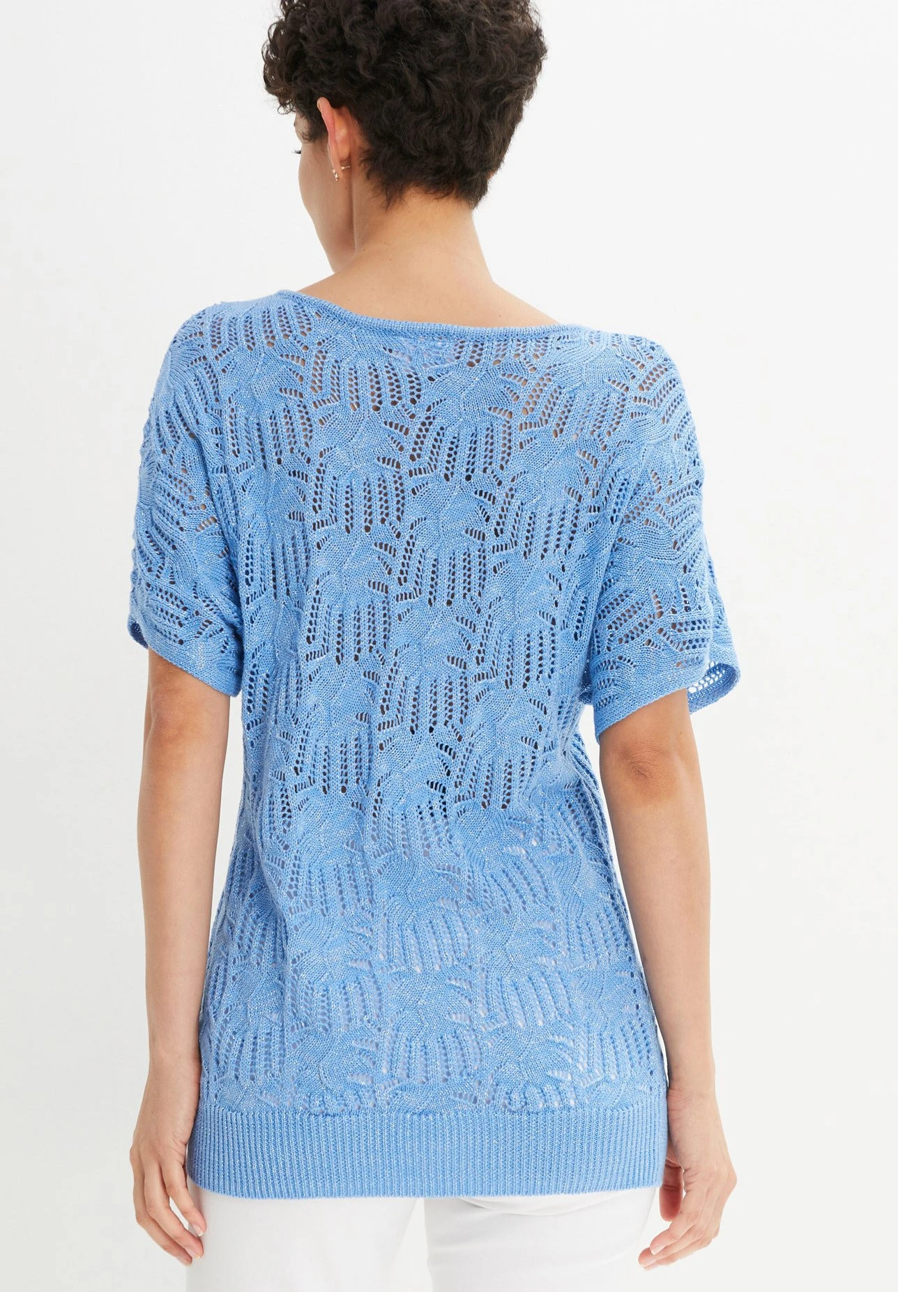 Ajour - T-Shirt Imprimé - Blue – Image 3