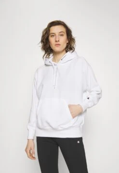 Champion Oversized Hooded - Sweat À Capuche - White