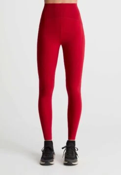 Oysho Basic Compressive Ankle-Length 31222254 - Collants - Red