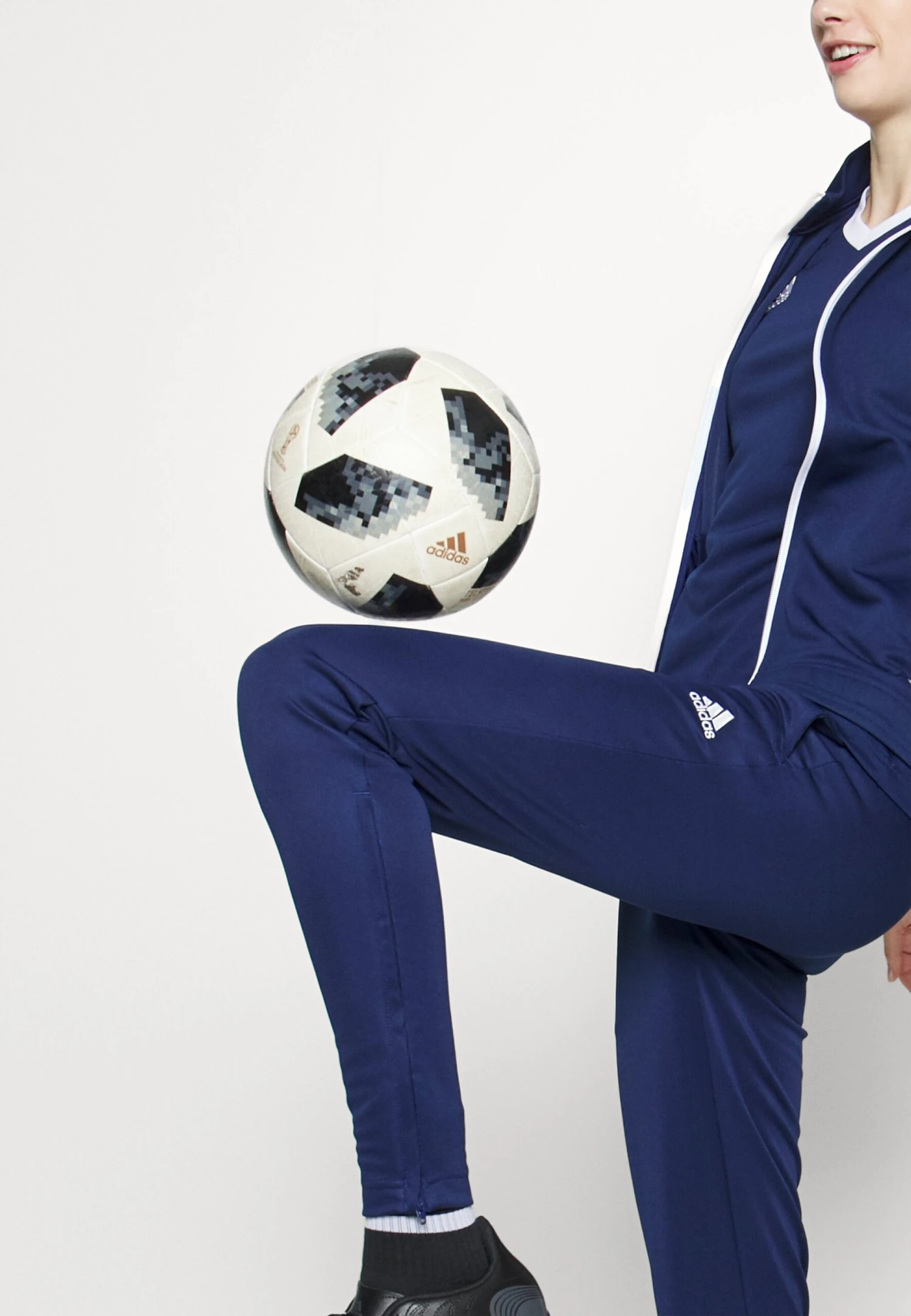 ADIDAS PERFORMANCE Entrada Trainings Pant - Pantalon De SurvĂȘtement - Team Navy Blue â Image 4