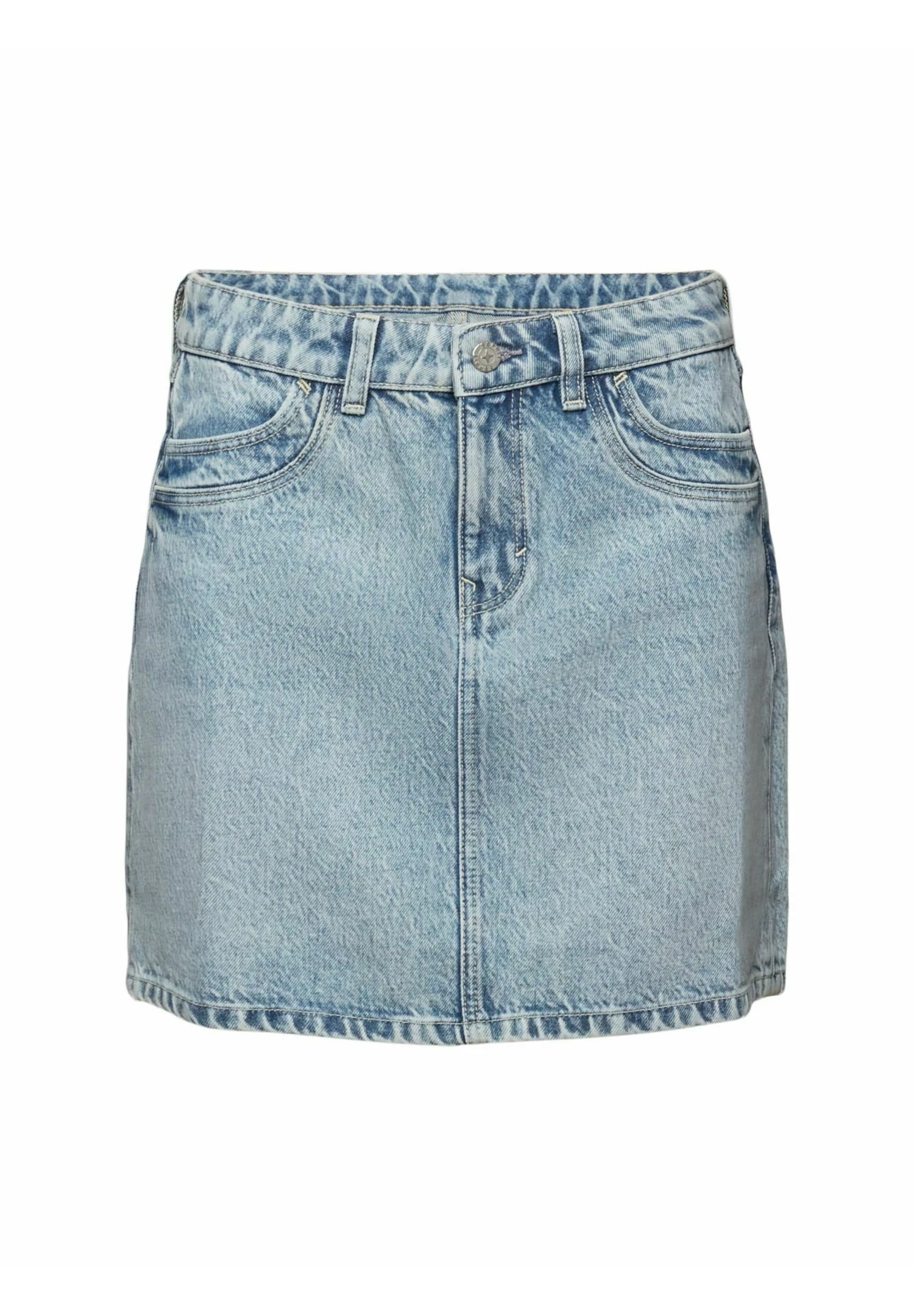 ESPRIT Minijupe - Blue Bleached