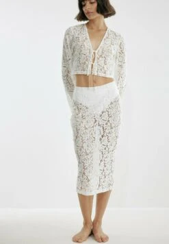 NA-KD Jupe Crayon - Cream