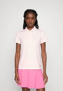 Dry Fit Victory Print - Polo - Med Soft Pink/Black