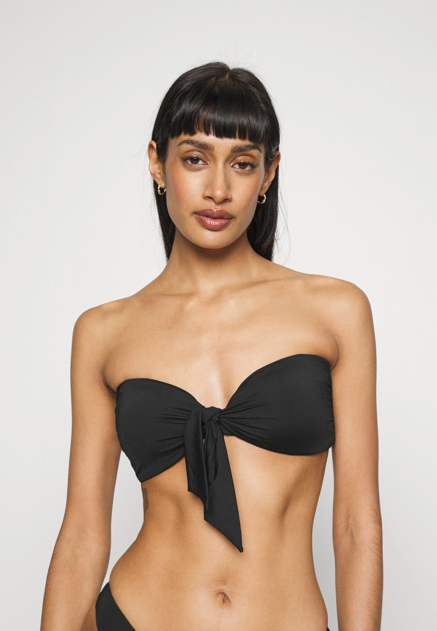 Seafolly Collective Twist Tie Front Bandeau - Haut De Bikini - Black