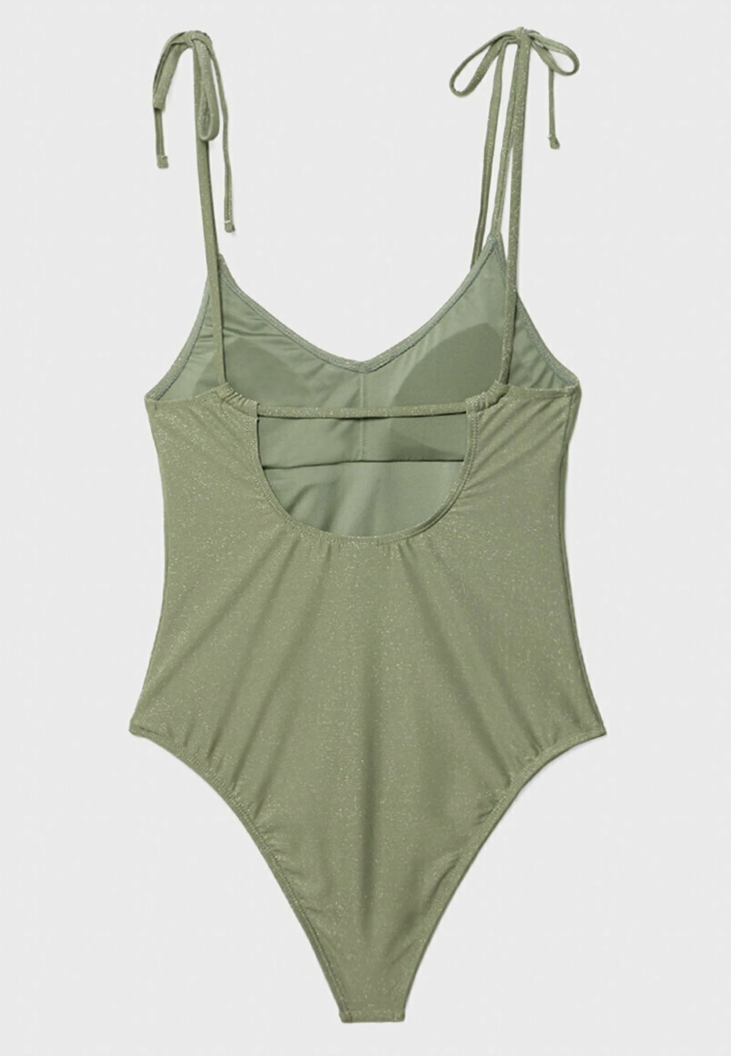 Stradivarius In Shiny Fabric - Maillot De Bain - Light Green â Image 6
