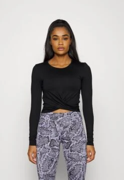 T-Shirt Ă Manches Longues - Black