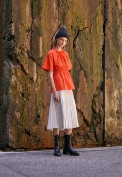 Pleated Skirt - Jupe Plissée - Off White