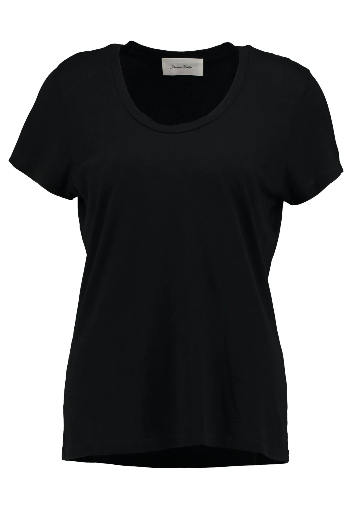 American Vintage Jacksonville Round Neck - T-Shirt Basique - Noir â Image 4