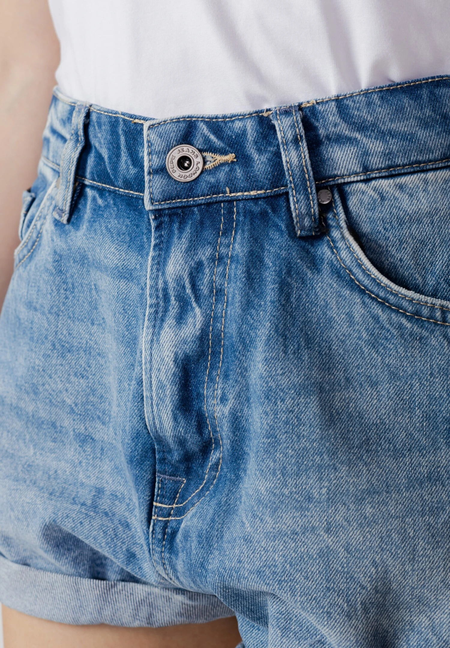 Pepe Jeans Suzie Pl801003Wu3 - Short En Jean - Denim â Image 3