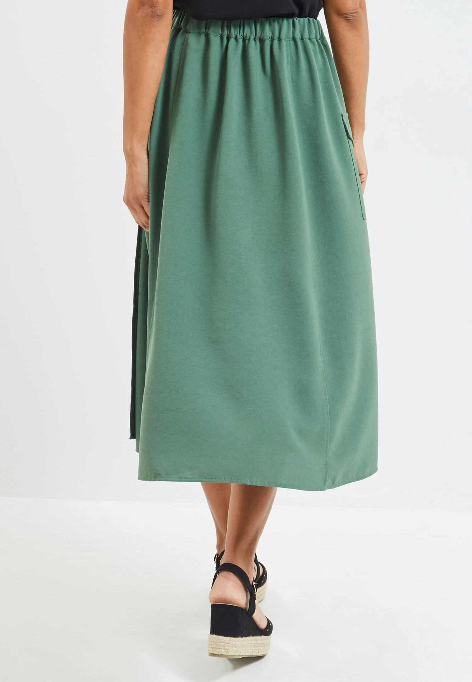 Porte Feuille - Jupe Portefeuille - Kaki â Image 2