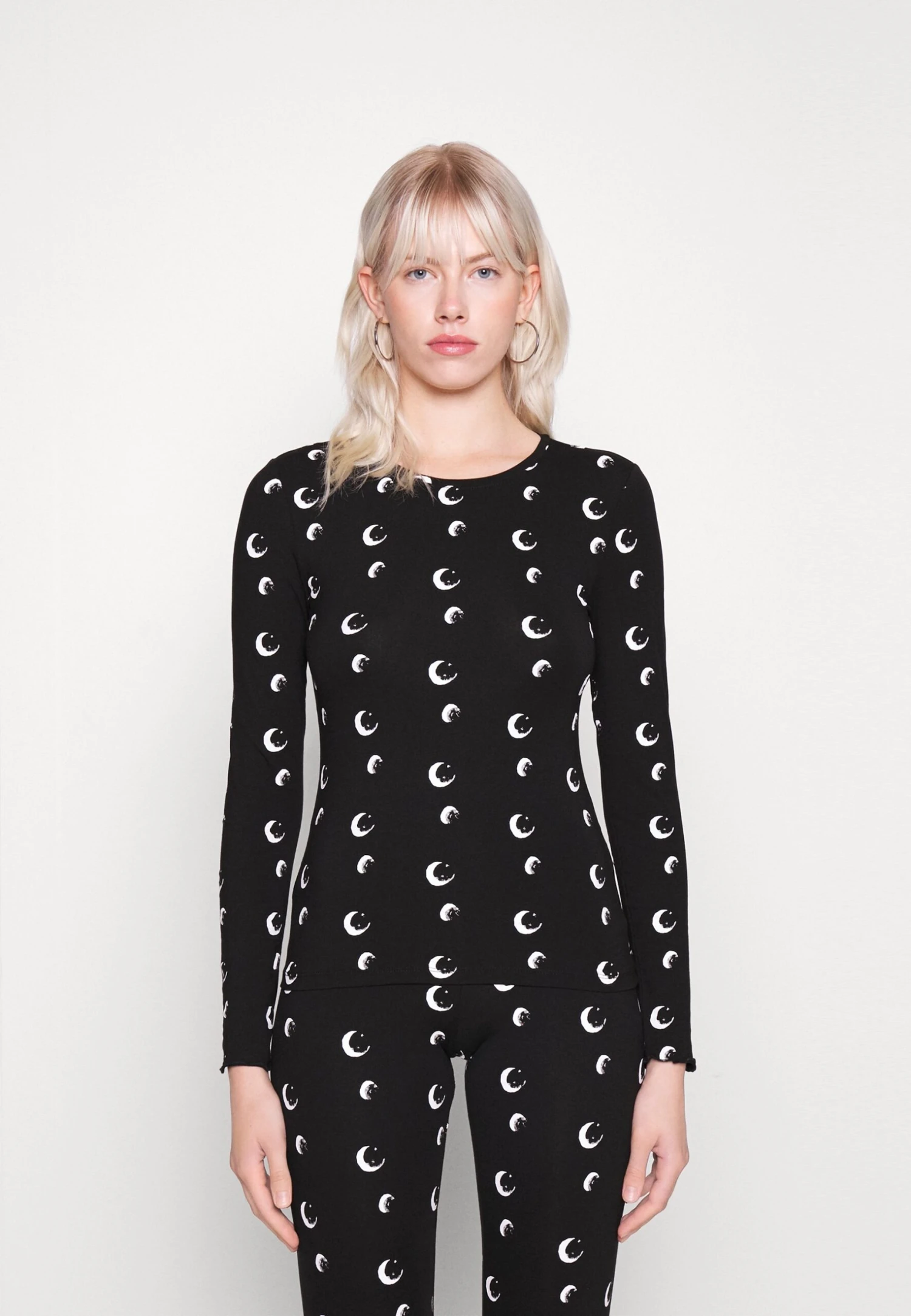 Olivelove O Neck - T-Shirt À Manches Longues - Black