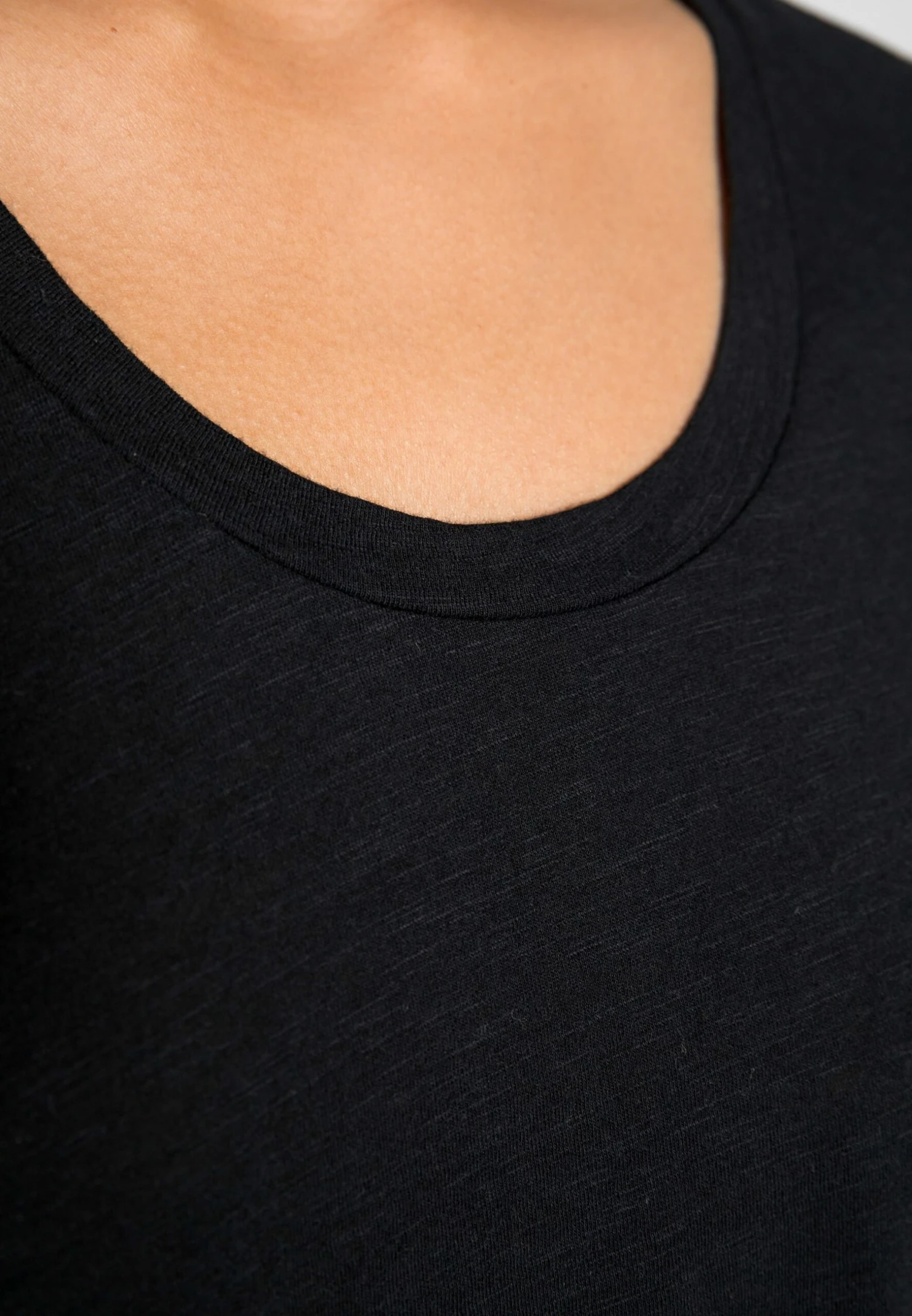 American Vintage Jacksonville Round Neck - T-Shirt Basique - Noir â Image 5