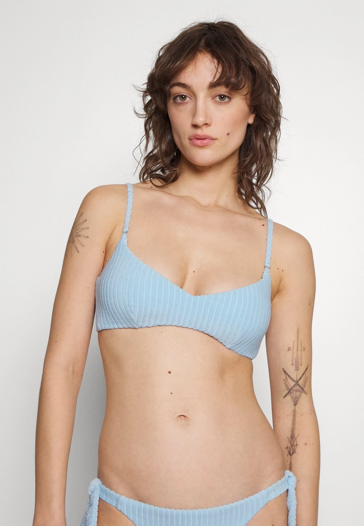 Seafolly Havana Bralette - Haut De Bikini - Powder Blue