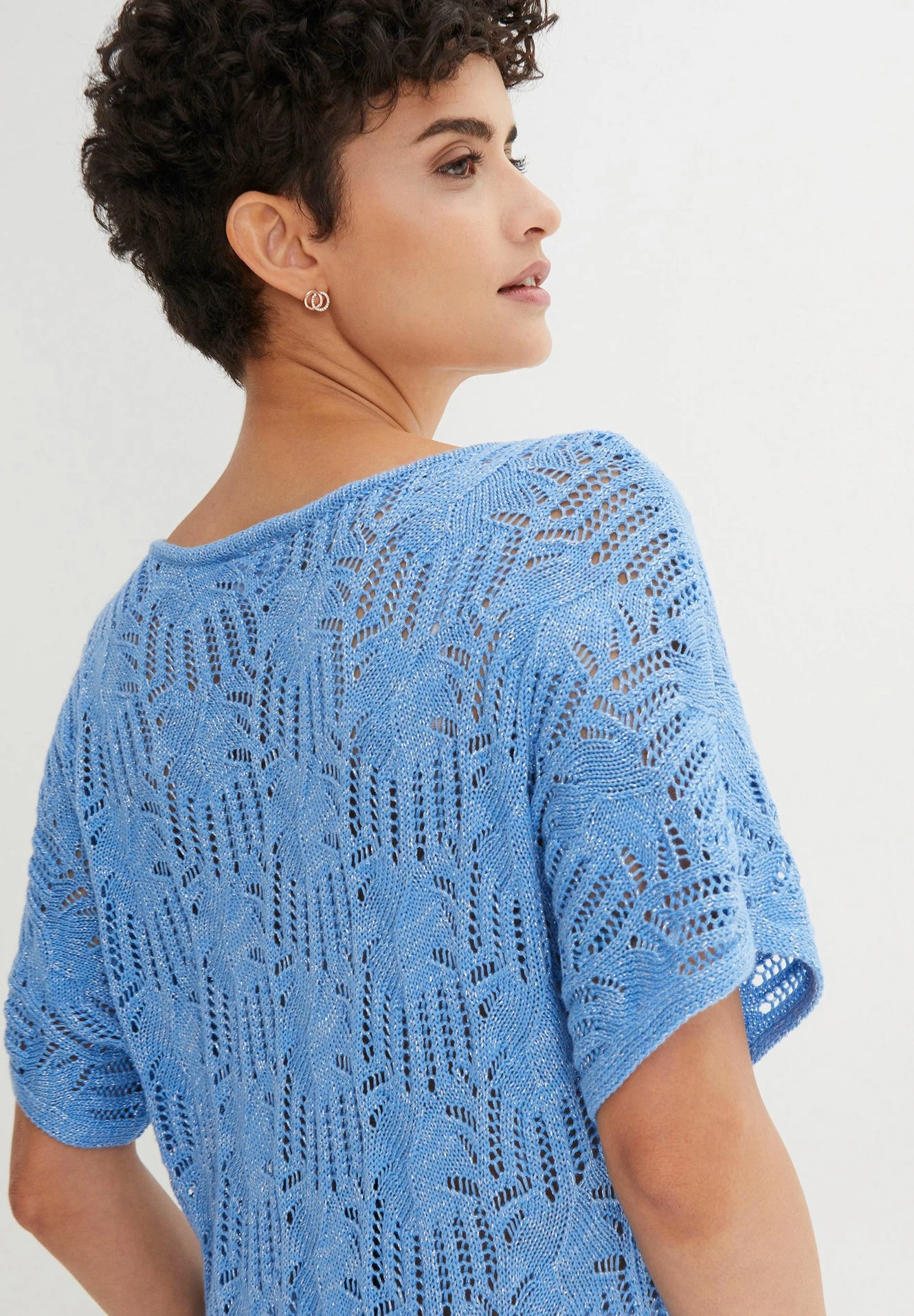 Ajour - T-Shirt Imprimé - Blue – Image 5