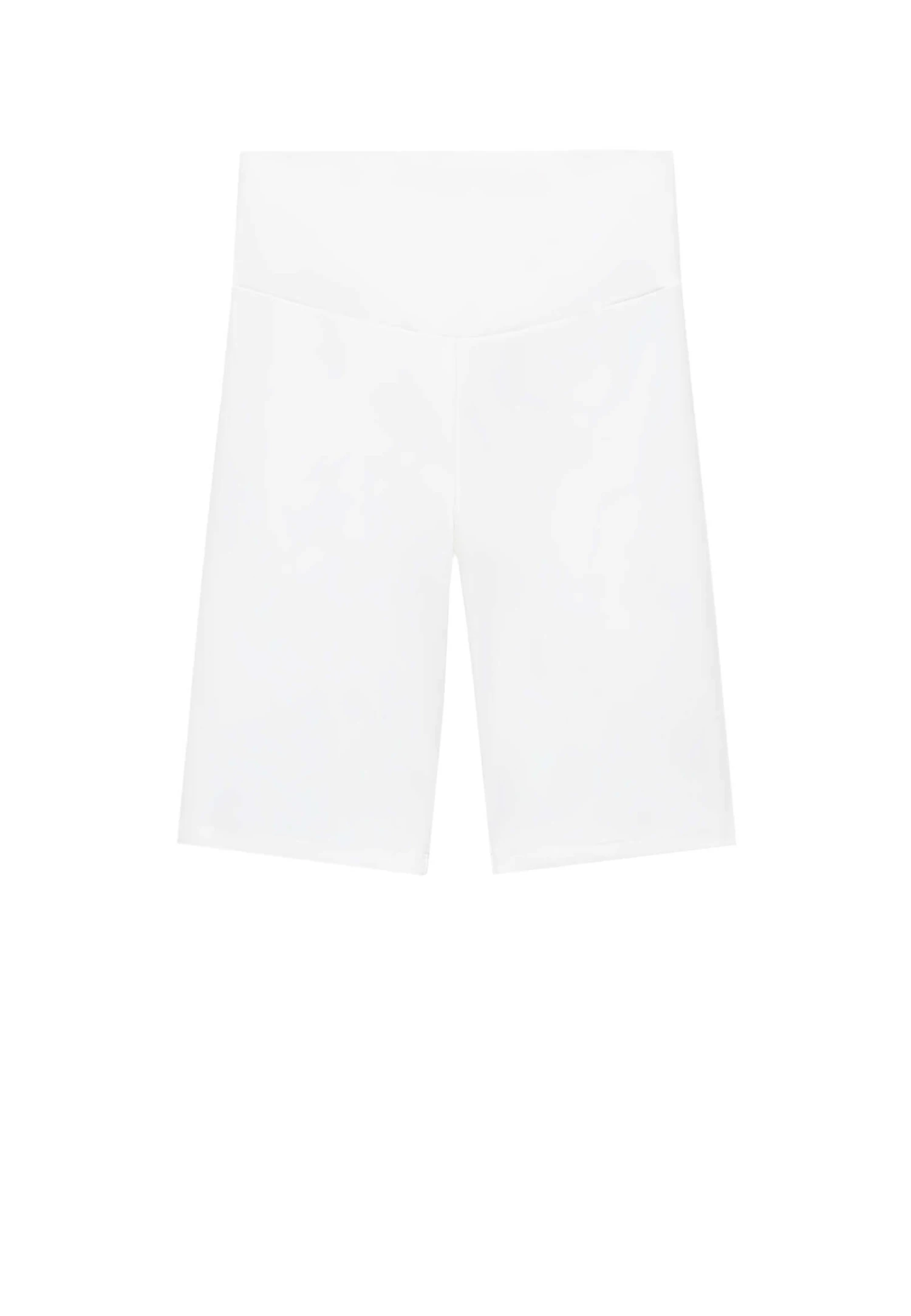 Oysho Comfortlux High-Rise Cycle - Short - White – Image 7