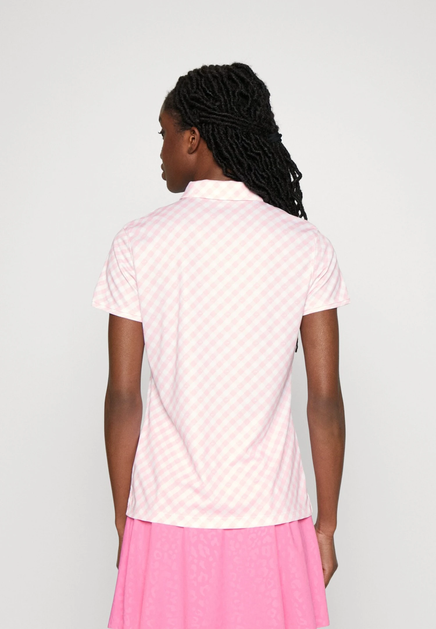 Dry Fit Victory Print - Polo - Med Soft Pink/Black â Image 3