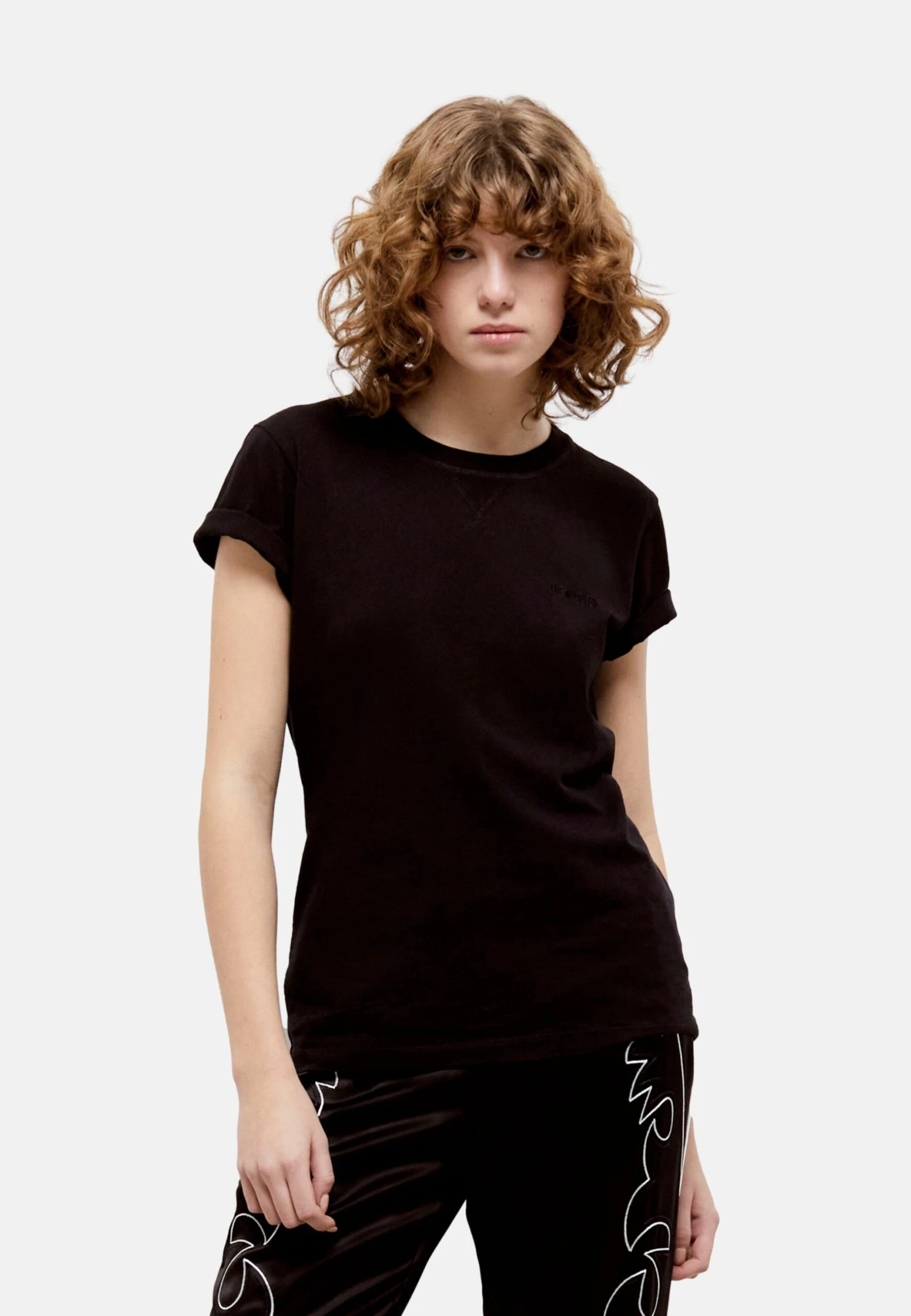 THE KOOPLES À Logo Manches Courtes - T-Shirt Imprimé - Black