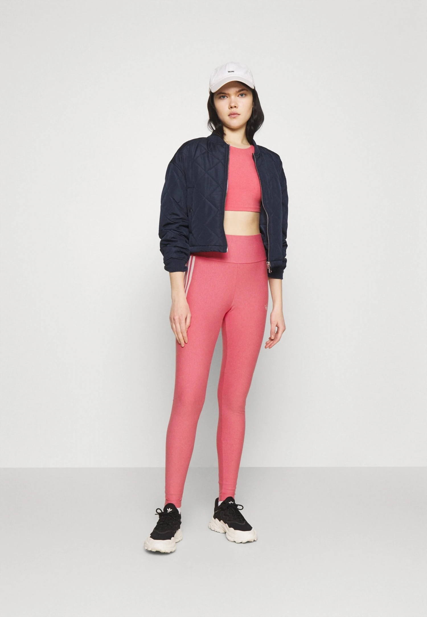 Adidas Originals Bra - Débardeur - Hazy Rose Melange/White – Image 2