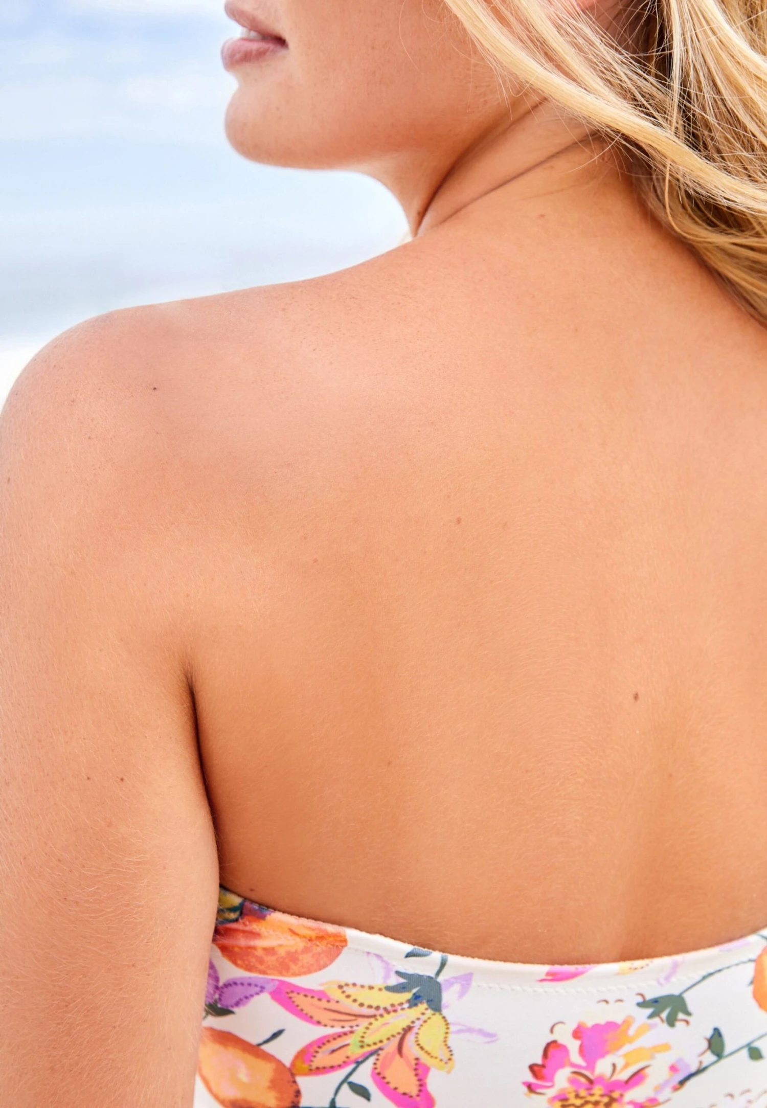 Next Tummy Control Ruffle Bandeau Standard - Maillot De Bain - Fruit Print â Image 6